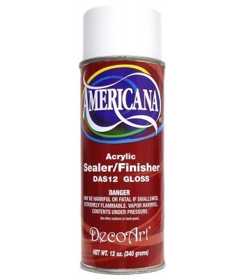 DecoArt Spray Sealer or Finish. GLOSS Americana Spray Sealer